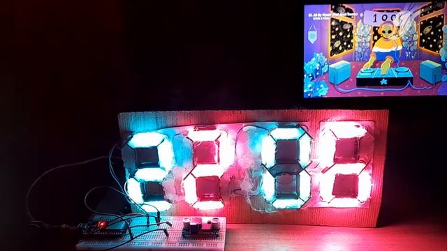 ESP32 CLOCK WS2812 смотреть онлайн