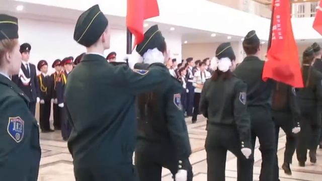 "Часовой у знамени победы". Чебоксары. 24 апреля 2018 смотреть онлайн