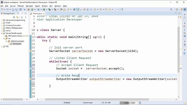 Socket Server | Java Socket Programming | Khmer | Chivon Chhai смотреть онлайн