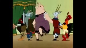 С.Я. Маршак сказка-пьеса "Кошкин дом" фрагмент с гостями и пожаром