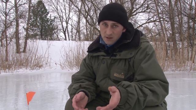 Зимняя рыбалка: закрываем сезон. Ловим щуку на жерлицу. "О рыбалке всерьёз" видео 305 HD смотреть онлайн
