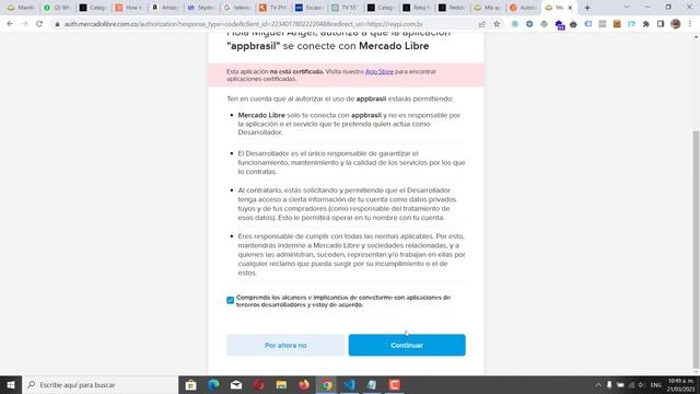 Obtener access token API Mercado Libre en 3 minutos Fácil y rápido смотреть онлайн