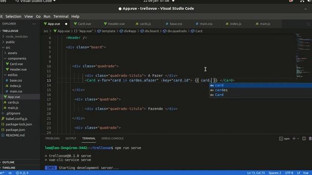 Vue JS re-criando Trello Drag n’ Drop #02 смотреть онлайн