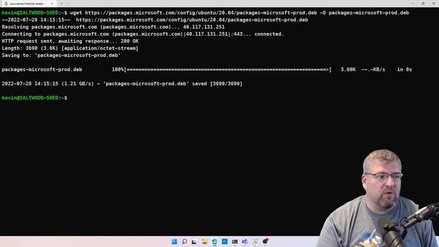 Installing .NET 6 on Windows Subsystem for Linux (WSL) смотреть онлайн