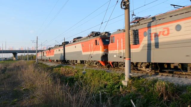 Сплотка электровозов (ВЛ10У/ВЛ10К), Саранск смотреть онлайн