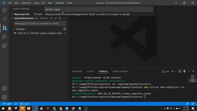 Sinkronisasi Git Repo dengan Git Client via Tortoise Git dan Visual Studio Code смотреть онлайн