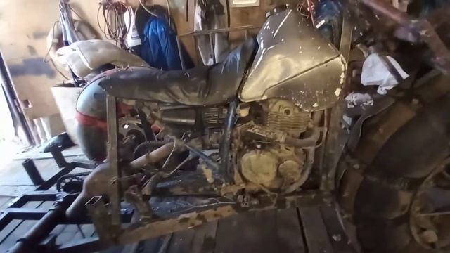 Болотоход, Каракат,Трицикл сузуки DR250S смотреть онлайн