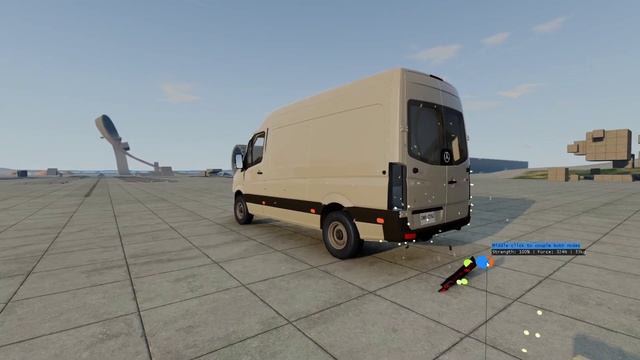 Mercedes-Benz Sprinter-BeamNG Drive(#966) смотреть онлайн