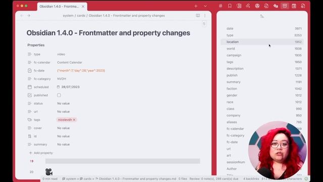 Obsidian properties in YAML frontmatter (v1.4 - OUT NOW!) смотреть онлайн