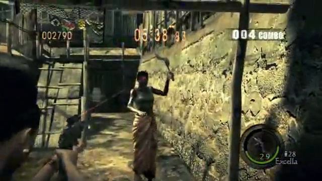 Resident Evil 5 - Lost In Nightmares Mercenaries - Barry Gameplay HD смотреть онлайн
