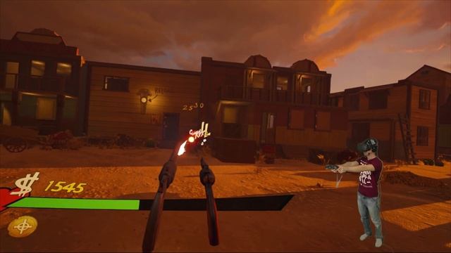 ВИРТУАЛЬНЫЙ ДИКИЙ ЗАПАД в игре High Noon VR | HTC Vive смотреть онлайн