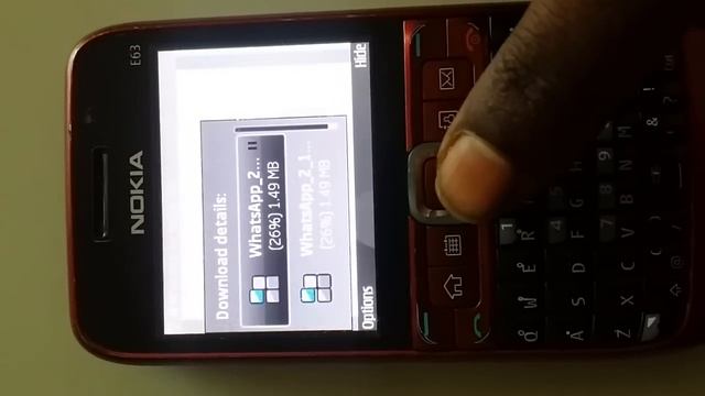 How to Install whatsapp on Nokia E63 смотреть онлайн
