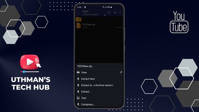 How to Open Zip Files on Android Device! смотреть онлайн