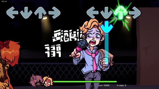 Friday night funkin - Release but it's a Sayori and Senpai cover смотреть онлайн