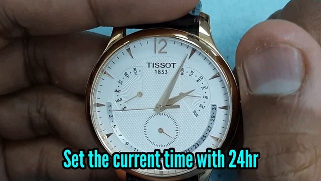 TISSOT Perpetual Calendar T063637 All Reset and Time Date Setting | SolimBD | Watch Repair Channel смотреть онлайн