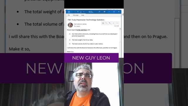 Leon's first Truly Impressive Tech Stats request. #dataengineering #python #programmerhumor смотреть онлайн