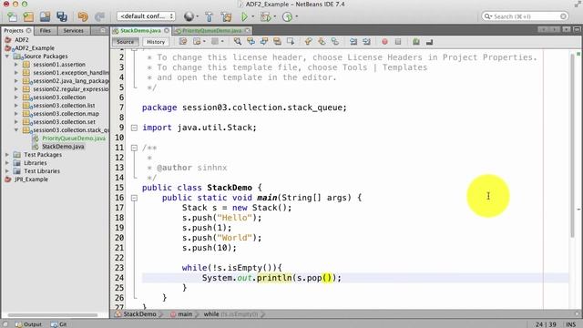 Collection: Stack & Queue смотреть онлайн