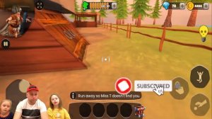 Училку Мисс Ти сделали лысой! Новые уровни Scary Teacher в каменном веке!