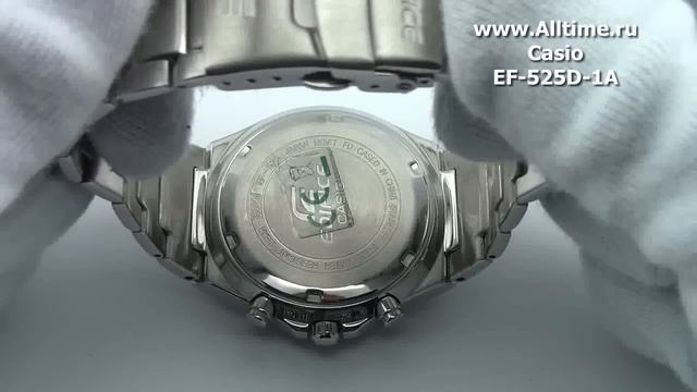 Мужские японские наручные часы Casio Edifice EF-525D-1A смотреть онлайн
