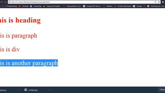 Style HTML Elements by ID and Class | What is The Difference | Practical Example #13 смотреть онлайн