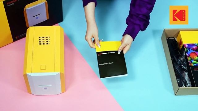 KODAK ID100S Photo ID Card Printer Unboxing смотреть онлайн