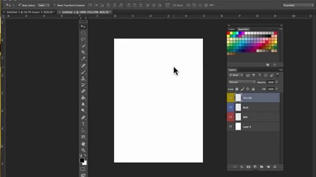 Photoshop CS6 - 4 - Layers and The Color Wheel : Primary смотреть онлайн
