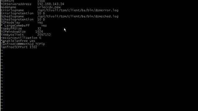 How to configure dsm.opt and dsm.sys files in any UNIX or LINUX servers смотреть онлайн