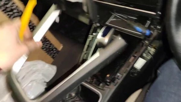 Снятие панели Honda Shuttle 2 2015+, замена магнитолы, разборка торпеды Хонда Шатл