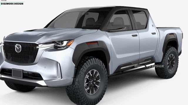 ALL NEW MAZDA BT-50 2025-2026? REDESIGN | Digimods DESIGN | смотреть онлайн