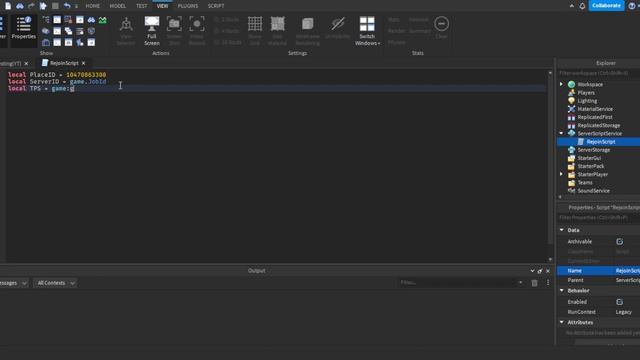 How to make a :rejoin command in Roblox! (Roblox Studio Scripting Tutorial 2022) смотреть онлайн