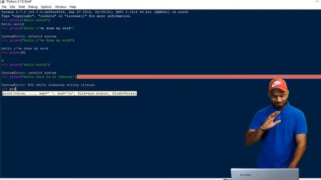 Python3 Series of Basics:- Print Function,Strings and Variable смотреть онлайн