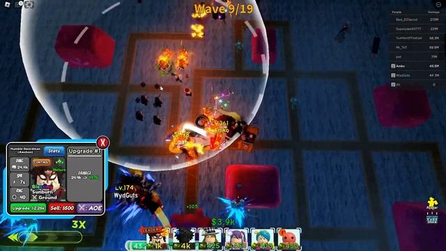 Ai Hoshino 6 Star + Mob 7 Star EASILY Nukes Raid Mode! - All Star Tower Defense смотреть онлайн