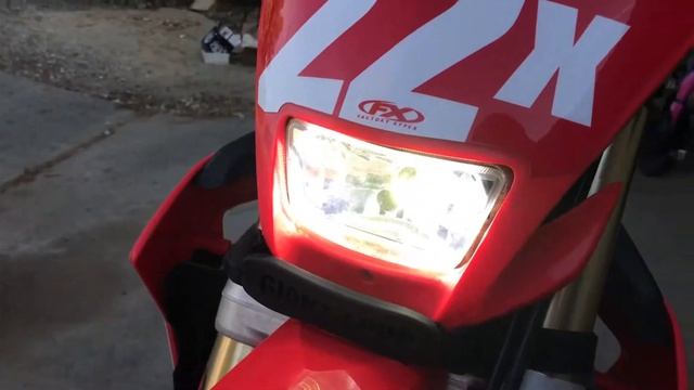 2019 CRF 450x Radiator Fan смотреть онлайн