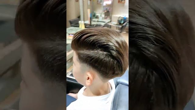 Мужская стрижка на очень густой волос. ?♂️?✂️ Детская стрижка. Мужская современная стрижка. смотреть онлайн