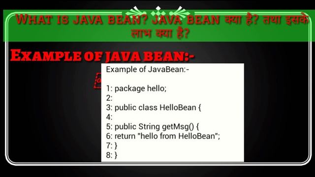 Java bean, advantage of Java bean in Hindi and English||#programmingbyshuklaclasses,#javabyshukla смотреть онлайн