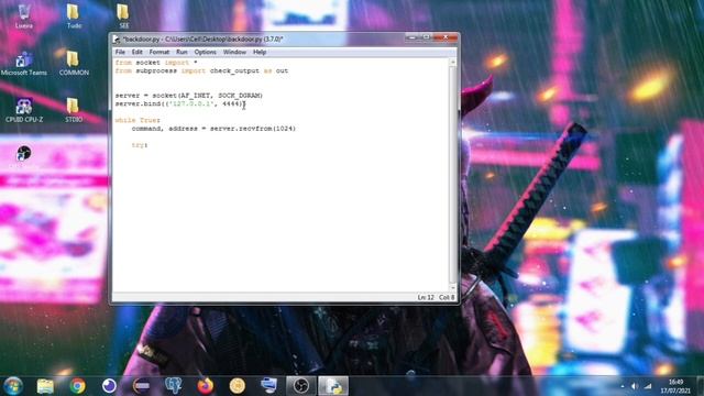 WINDOWS SHELL REVERSE PYTHON смотреть онлайн