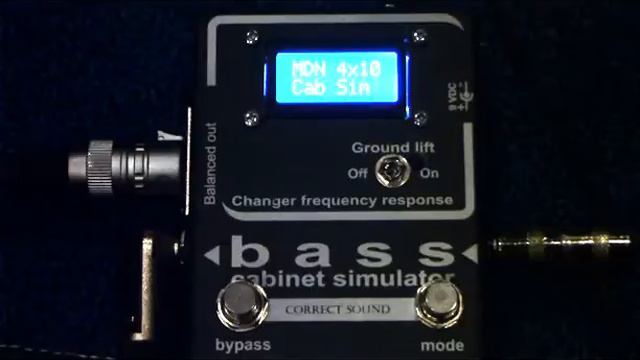 BASS Cabinet simulator смотреть онлайн