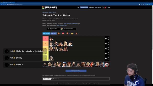 Tekken 8 CBT First Impressions Tier List! смотреть онлайн