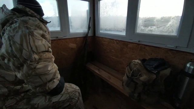 ЗИМНЯЯ ОХОТА на ДИКОГО КАБАНА. смотреть онлайн