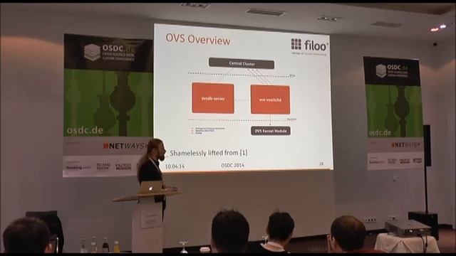 OSDC 2014: Christopher Kunz - Software defined networking in an open-source compute cloud смотреть онлайн