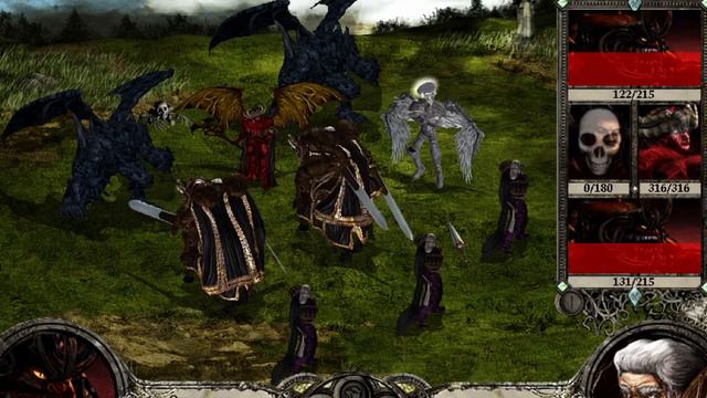 Disciples 2 - Возвращение Галлеана -Легионы проклятых-ч.3.3-Крах союза трех-Прохождение за Баронесс смотреть онлайн