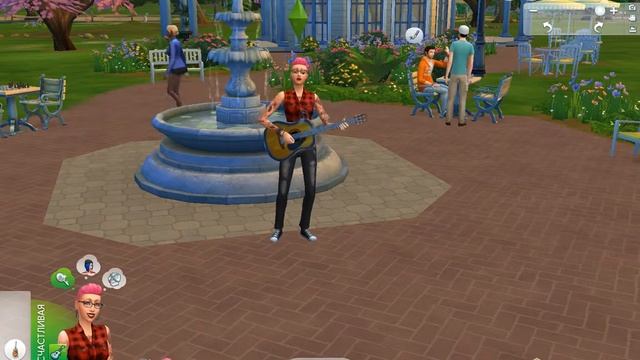 The Sims 4 игра на гитаре смотреть онлайн