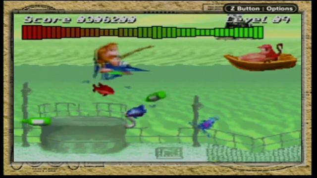 GBA Donkey Kong Country: Funky Fishing - Score: 579,600 [Level XV @ 12:48]