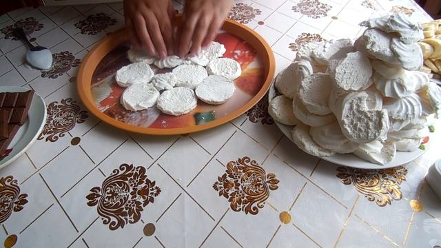 торт без выпечки из зефира