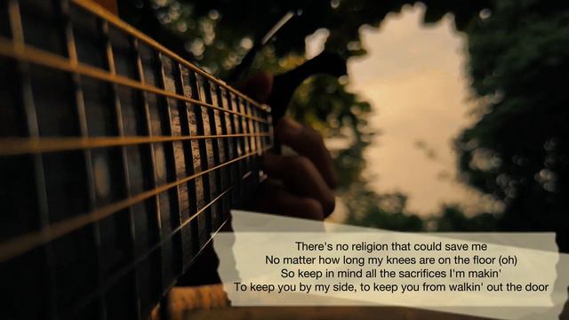 It Will Rain - Bruno Mars | acoustic guitar cover, fingerstyle tabs, chords, tutorial, plucking смотреть онлайн
