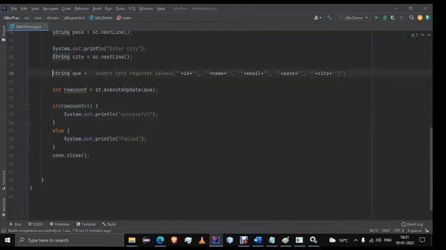 JDBC Program Practical (Part 2) || send and retrieve || Advance Java || Shivam Rai смотреть онлайн
