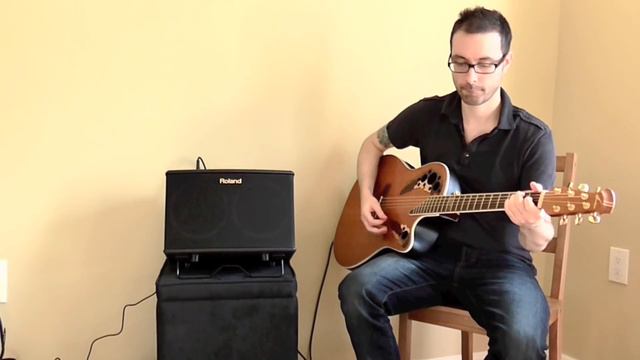 Acoustic Nation Gear Demo - Roland AC-40 Acoustic Chorus guitar amplifier смотреть онлайн