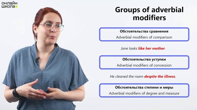 Adverbial modifiers. Урок 42. Английский язык 5 класс смотреть онлайн