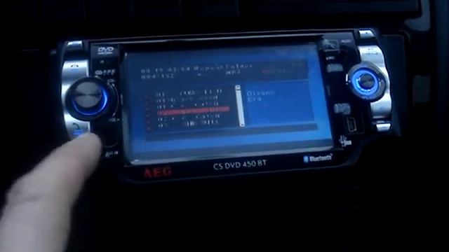 AEG CS DVD 450 BT DOTYKOWY lcd DIVX 4.5" usb смотреть онлайн