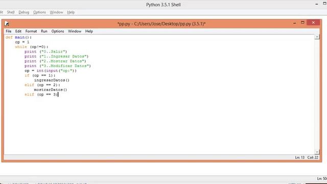 7 python menu смотреть онлайн